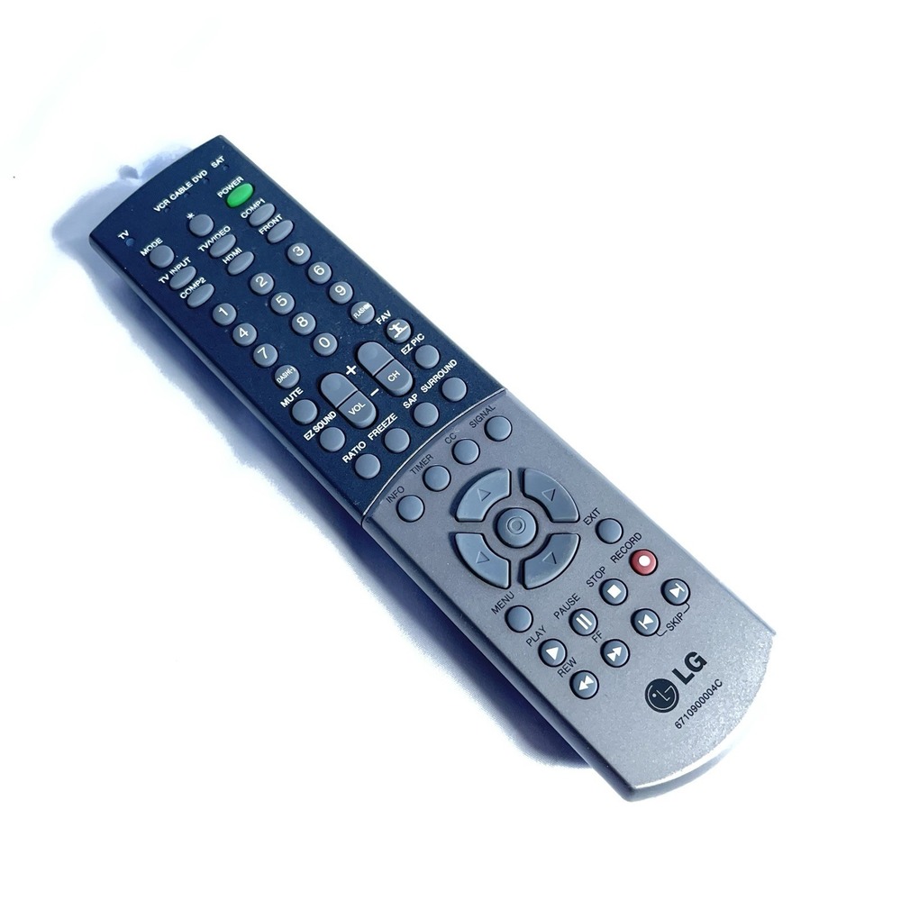 LG‎ 6710900004C TV Remote 30FS4D 32FS4D 32FS4DUC 32FX4D 32LX4DC 42PX7DC 42PX7DCV